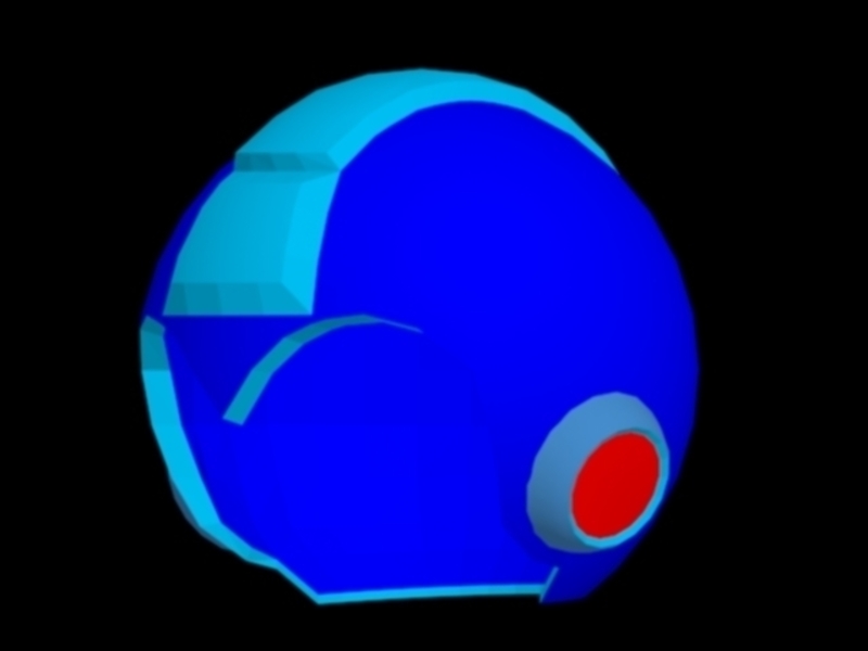 Megaman/Rockman helmet