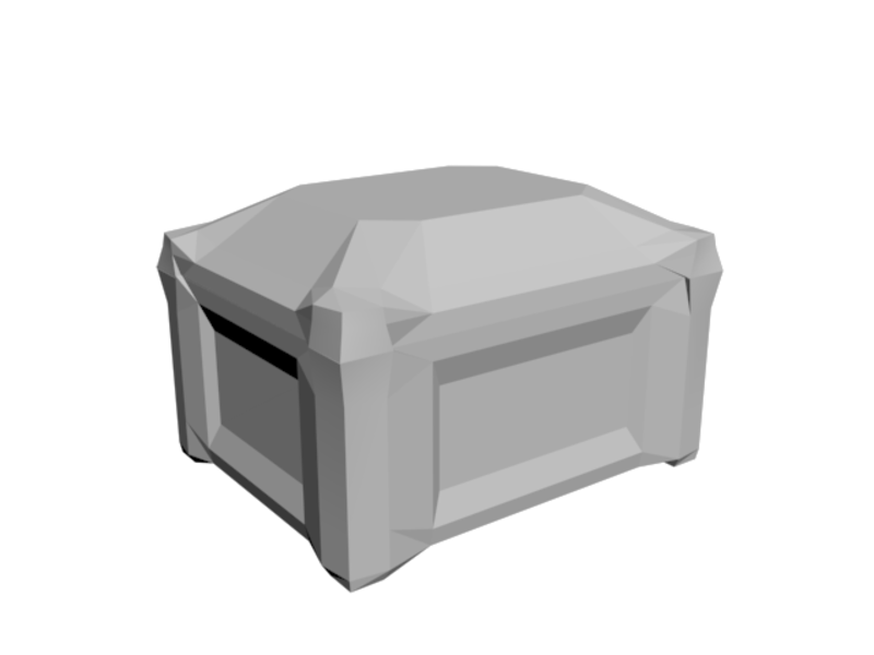 Trunk with removable lid