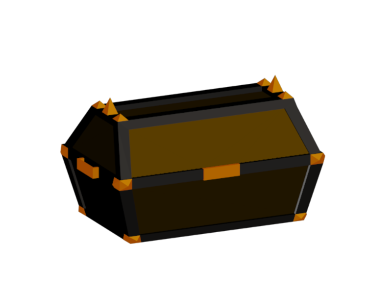 Chest w/ lid
