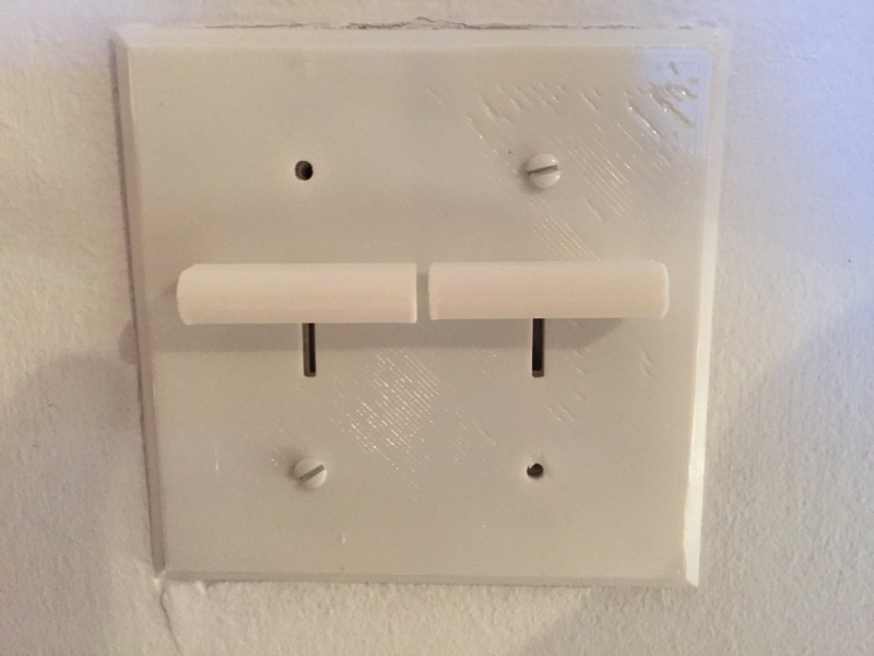 plate & buttons for old dimmers