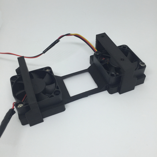 Double Cooling Fans - Upgerade for Wanhao i3 3D Print 85959