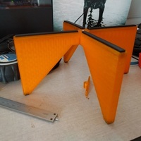 Small Dan's Foldable Laptop Stand 3D Printing 86056