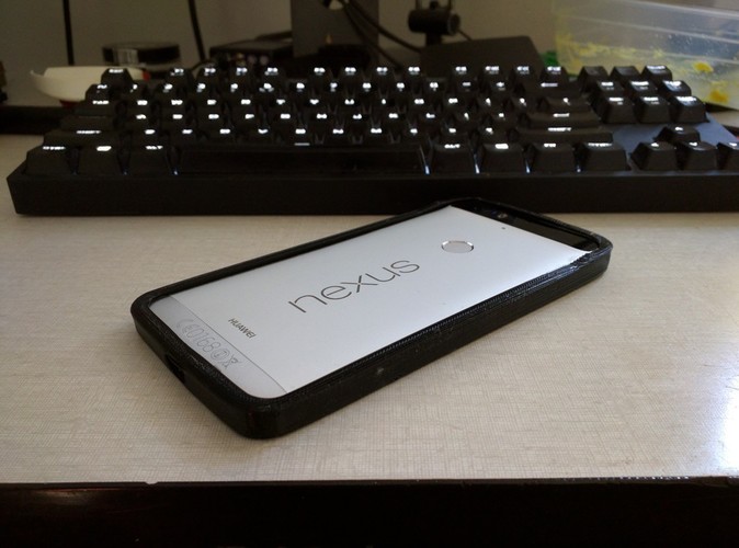 Dan's Flexible Nexus 6P Bumper 3D Print 86063