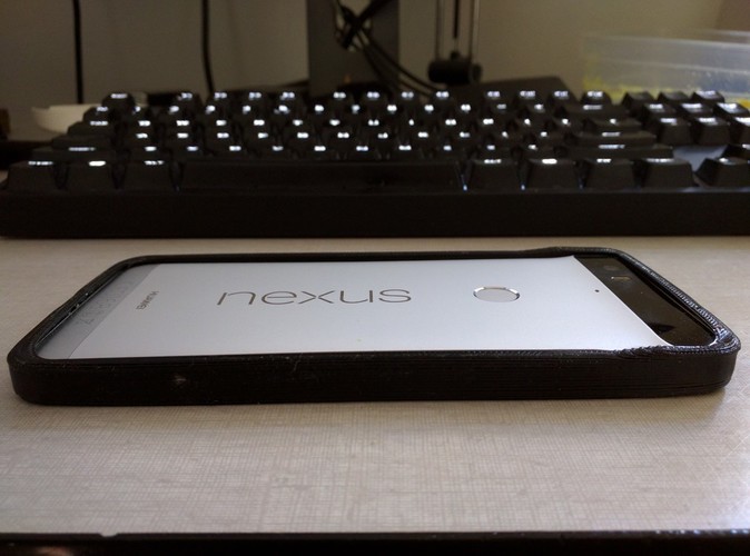Dan's Flexible Nexus 6P Bumper 3D Print 86064