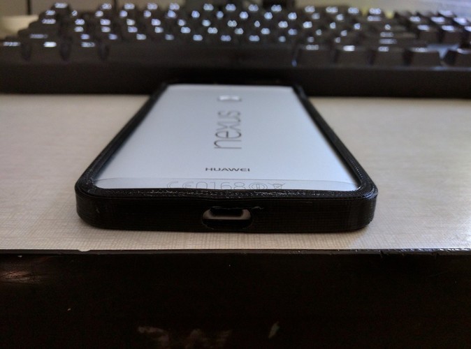Dan's Flexible Nexus 6P Bumper 3D Print 86066