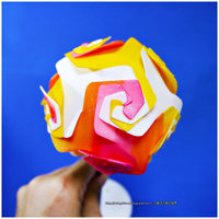 Nylon Filament Puzzle Lamp Shade - Thumbnail 8