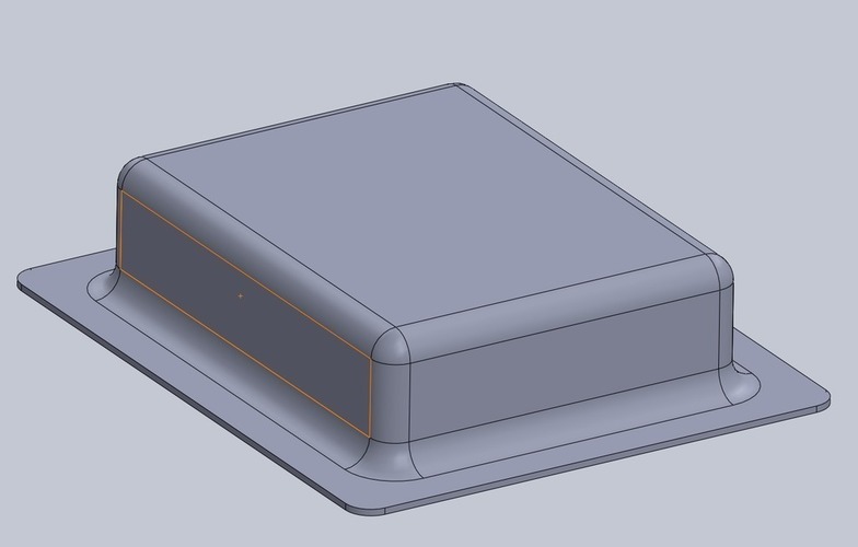 Solar panel bracket for RV roof 3D Print 86133