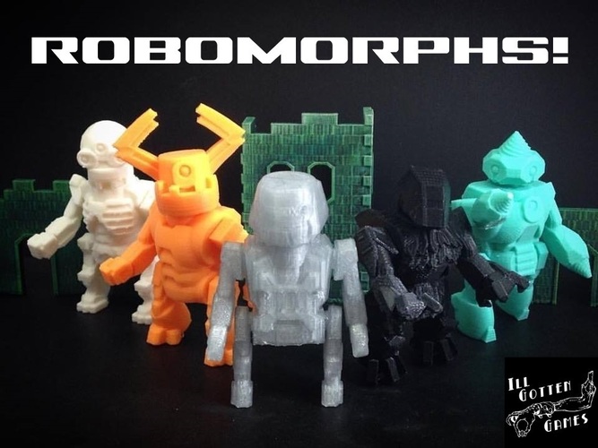 RoboMorphs! (Parts Compendium) 3D Print 86171