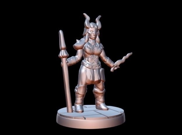 Barbarian Arms Master (15mm scale)