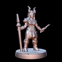 Small Barbarian Arms Master (15mm scale) 3D Printing 86182