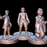 Peaky Blinder w/chain (15mm scale) - Thumbnail 2