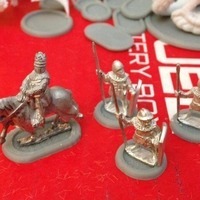 Small Recessed Infantry and Cavalry Bases (15mm scale) 3D Printing 86228