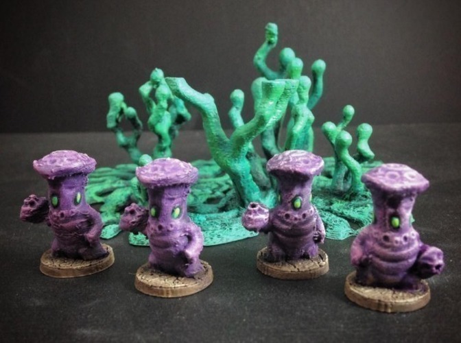 Mytoan Spore Soldiers (15mm scale) 3D Print 86247