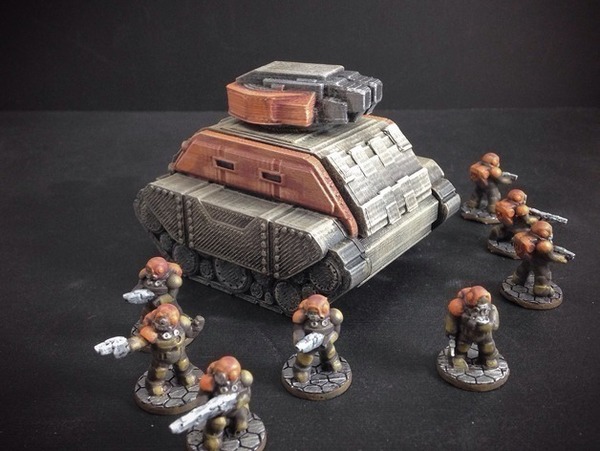 Gilgamesh Pattern Battle Tank (15mm scale)