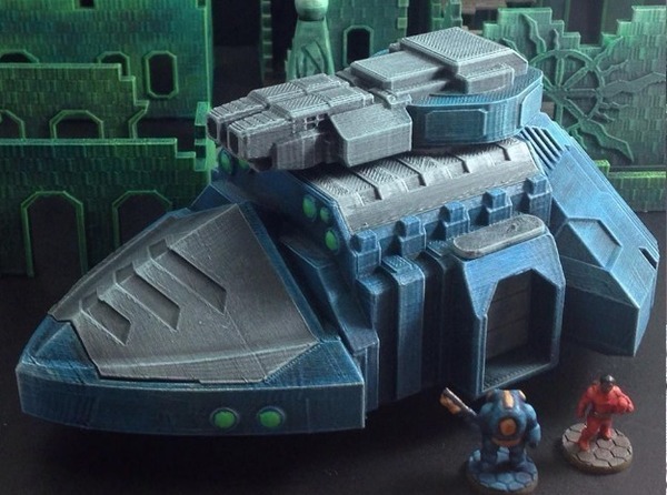 Dominion Justifier Heavy Grav-Tank (15mm scale)