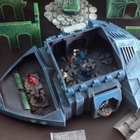 Dominion Justifier Heavy Grav-Tank (15mm scale) - Thumbnail 3