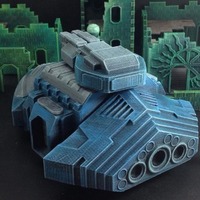 Dominion Justifier Heavy Grav-Tank (15mm scale) - Thumbnail 4
