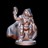 Small Klaxtu the Recluse (18mm scale) 3D Printing 86263
