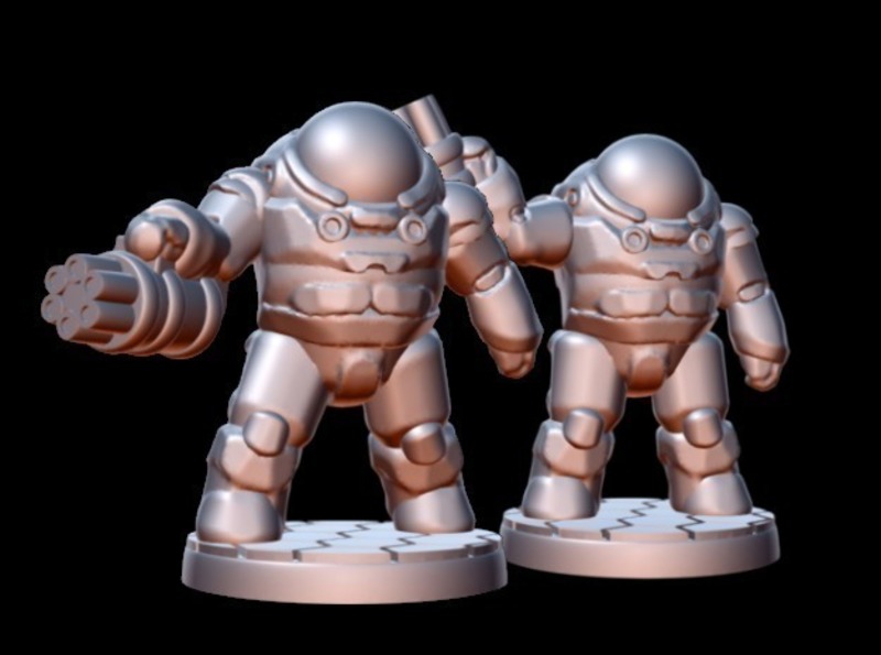 Freespace Hardsuit Elite (18mm scale)