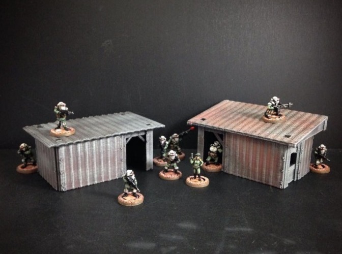 Shanty House (15mm scale)