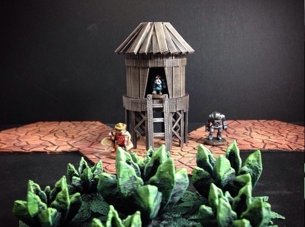 Stilt Hut (15mm scale)