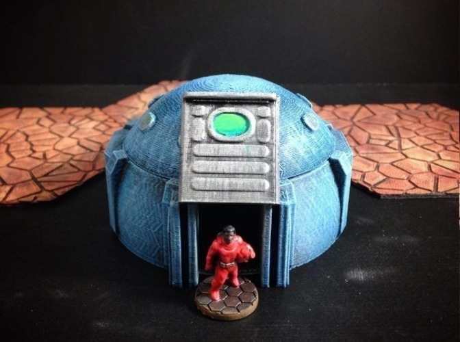 Pod Hab (15mm scale) 3D Print 86287