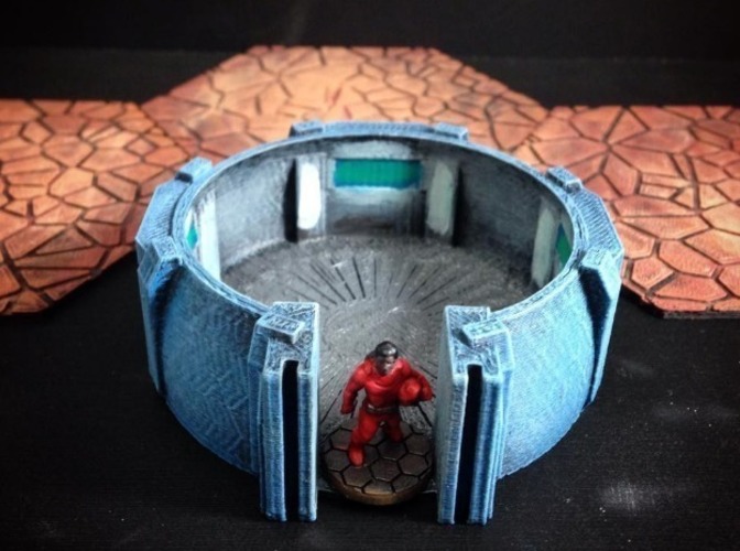 Pod Hab (15mm scale) 3D Print 86288