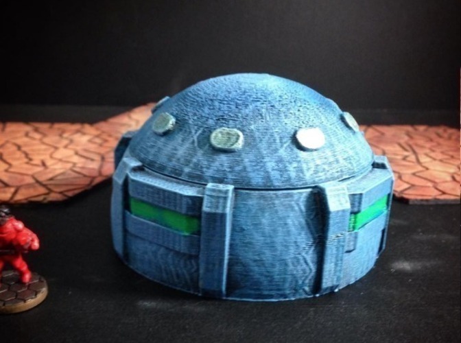 Pod Hab (15mm scale) 3D Print 86290