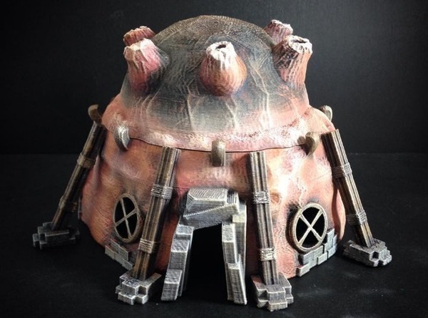 Stonepunk Alien Dwelling (15mm scale)