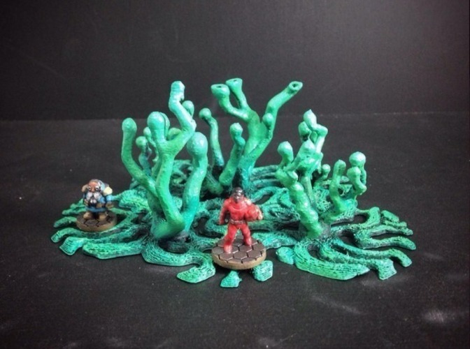 Alien Flora (15mm scale) 3D Print 86310