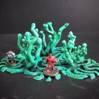 Small Alien Flora (15mm scale) 3D Printing 86310