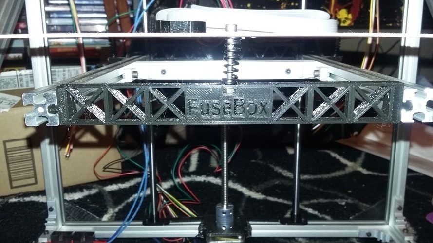 Fusebox 3 point bed leveling adapter(now with LOGO!) 3D Print 86324