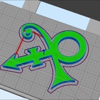 Artist Formerly Known as Prince Symbol Statue - Thumbnail 2