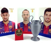 Small Barca little hall of fame 3D Printing 86343