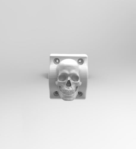 Bike Skull Stem 3D Print 86405