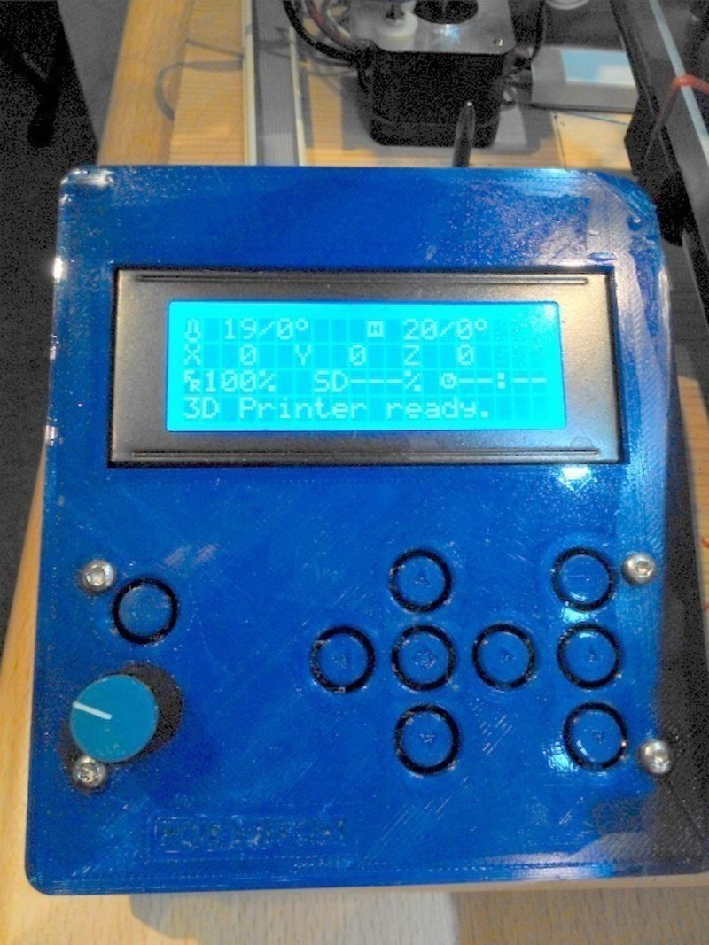 Housing for LCD + Keypad from RepRapWorld