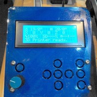 Small Housing for LCD + Keypad from RepRapWorld 3D Printing 86409
