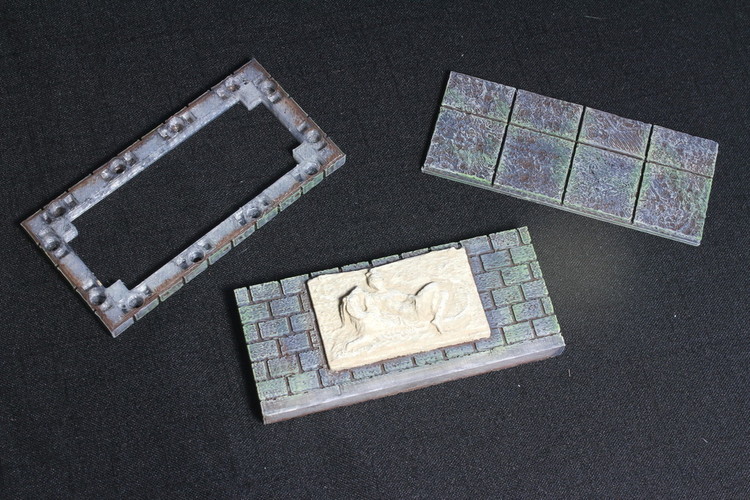 3D Printed OpenForge 2.0 Wall Construction Kit: Cut-Stone Wall Backs by ...
