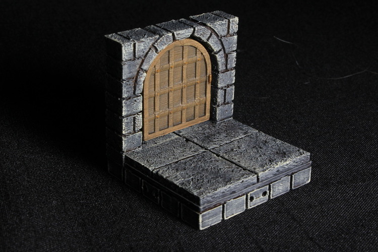 3D Printed OpenForge 2.0 Wall Construction Kit by Devon Jones | Pinshape