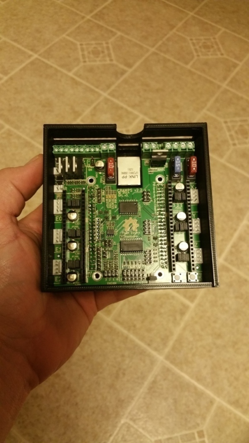 Beaglebone Black with CRAMPS cape case 