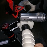 Small Holder/Mount for a Schwinn bike head light. 3D Printing 86483