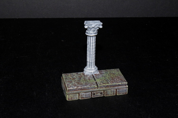 Cut-Stone Colonnade 3D Print 86500