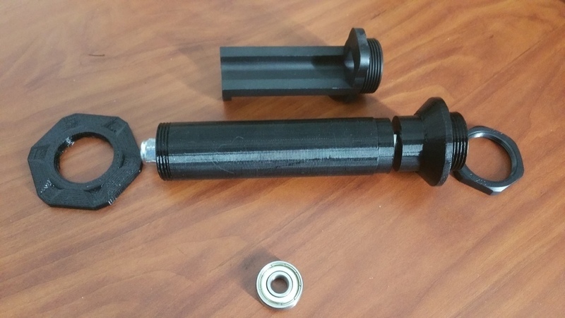 Wanhao Duplicator 6 Spool Holder with bearings. D6 Mod