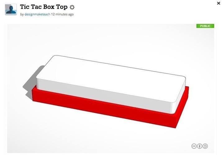 Tic Tac Box Challenge 3D Print 86587