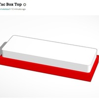 Small Tic Tac Box Challenge 3D Printing 86587