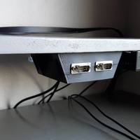 man cave Amiga db9 connection box.  - Thumbnail 2