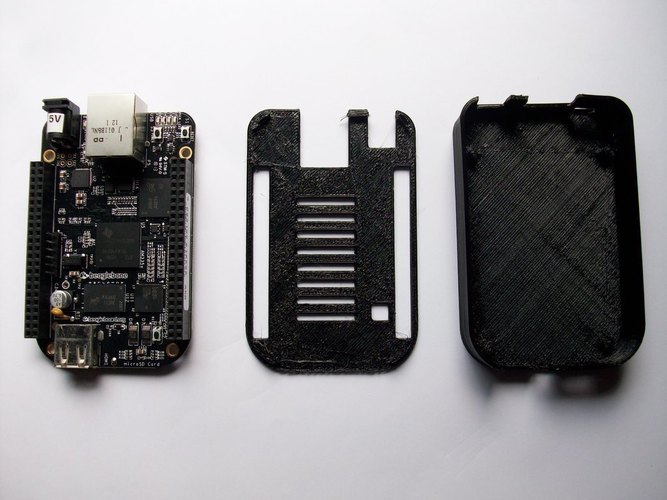 BeagleBone Black Case with Ventilation 3D Print 86737