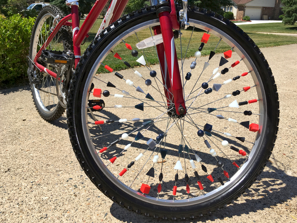 Bicycle Spoke Deco