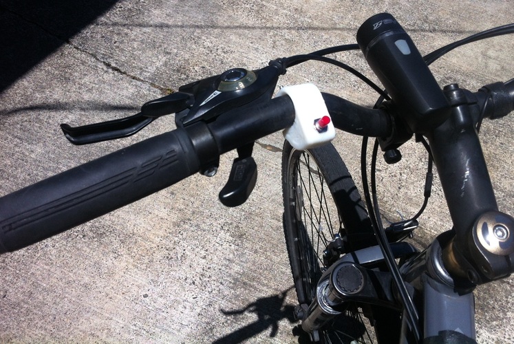 Bike Handlebar Button (BoosterPack Throttle) 3D Print 86775
