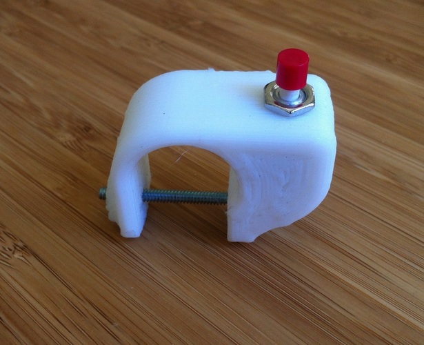 Bike Handlebar Button (BoosterPack Throttle) 3D Print 86778